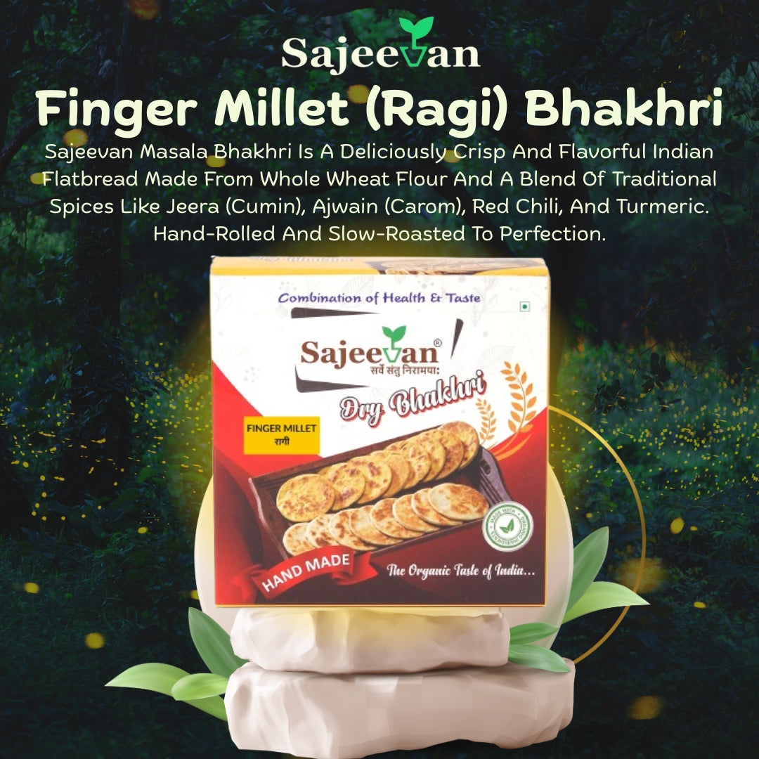 फिंगर(रागी) बाजरा भाखरी