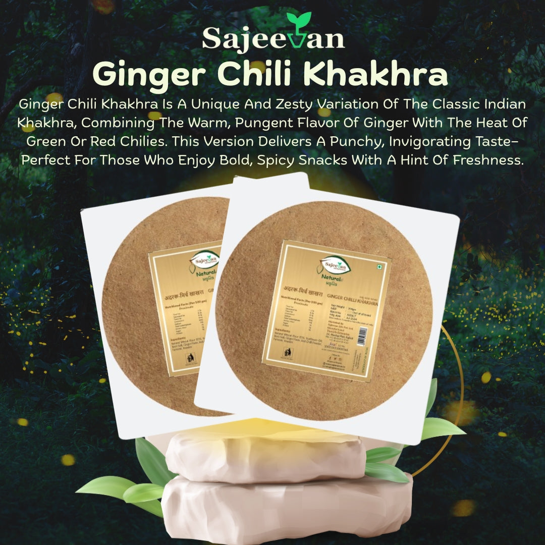 Ginger Chili Khakhra