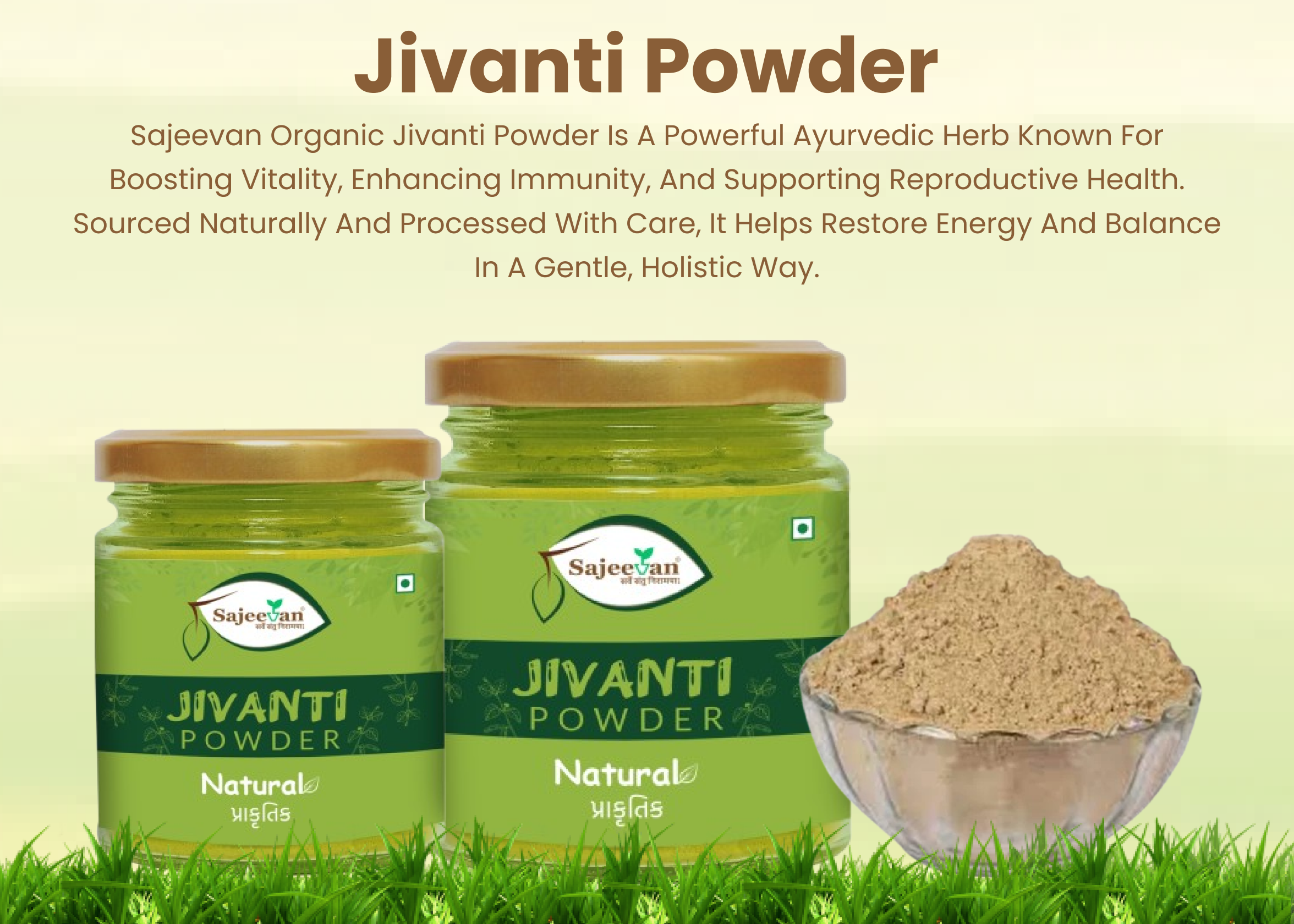Natural Jivanti Powder