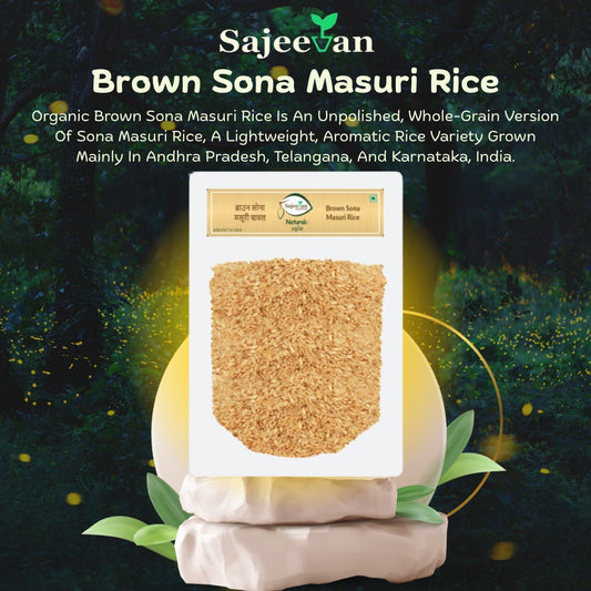 Brown Sona Masuri Rice